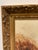 Wonderful oil painting of a victorian woman walking in the woods with her two dogs. Beautifully framed. Purchased at an...