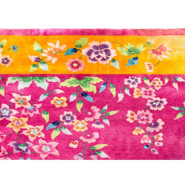 Early 20th Century Chinese Art Deco Rug For Sale - Image 11 of 15
