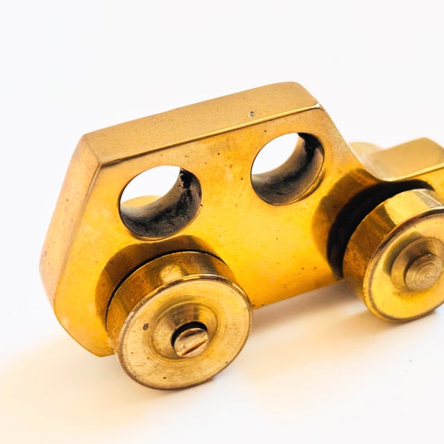Small Vintage Brass Car For Sale In San Francisco - Image 6 of 7
