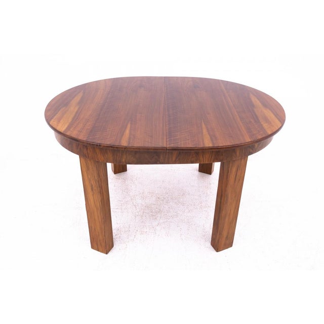 Vintage Polish Art Deco Table, 1940s For Sale - Image 10 of 10