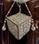 Antique Crystal Pendant Lamp, 1910s For Sale - Image 3 of 6