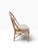 Contemporary Vintage McGuire Cathedral Cerused Rattan Dining Chairs – Set of 4 For Sale - Image 3 of 14