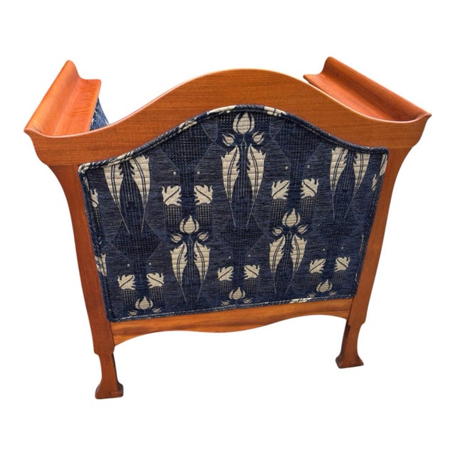 Arts & Crafts 1920s Art Neveau Arts and Crafts Occasional Chair For Sale - Image 3 of 4
