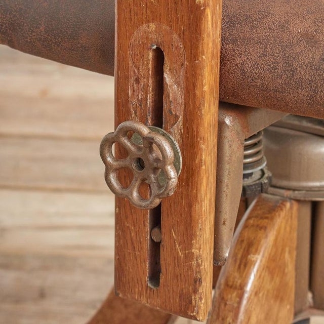 Swivel Desk Chair from Hillcrest, 1940s For Sale - Image 6 of 10