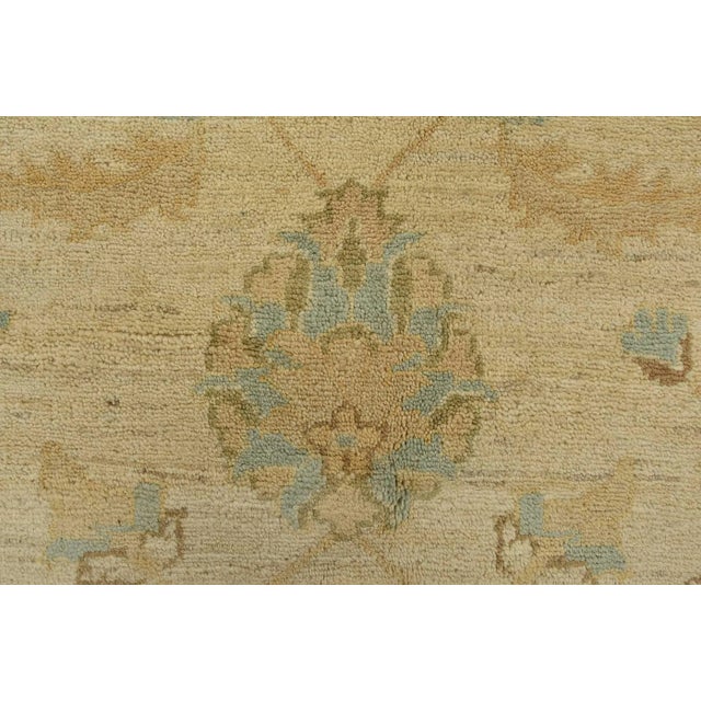 Ziegler Rug 8’5” X 9’7” Beige Wool Traditional Hand-Knotted Oriental Carpet For Sale - Image 10 of 15