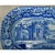 Chinoiserie English 19th Century Blue and White Transferware Platter For Sale - Image 3 of 11