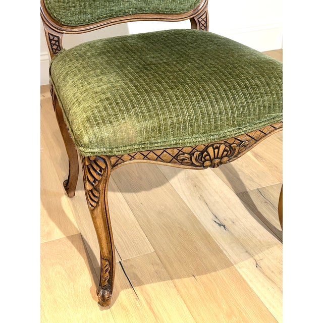 1990s Vintage French Side Chair For Sale - Image 5 of 5