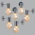 Large quantity of beautiful hand blown opal glass wall lights. Designed and manufactured by Glashütte Limburg, Germany...
