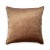 This shimmering velvet pillow in coppery chocolate brown makes for a perfect complement to other pillows or a gorgeous...