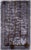 Patterned abstract by D. Whelan (American, 20th Century). A dark background of grey-blue has been unevenly applied to the...