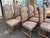 1950s Set of 8 French Tapestry Dining Chairs For Sale - Image 5 of 12