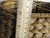 Brown Mid 20th Century 10" Water Hyacinth Woven Lamp Shade For Sale - Image 8 of 11