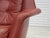 Danish Swivel Armchair in Furniture Leather by H.W. Klein for Bramin, 1970s For Sale - Image 17 of 18