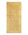 Mogul Collection Hand-Knotted Runner - Green 6' 1" x 13' 0" For Sale - Image 9 of 9