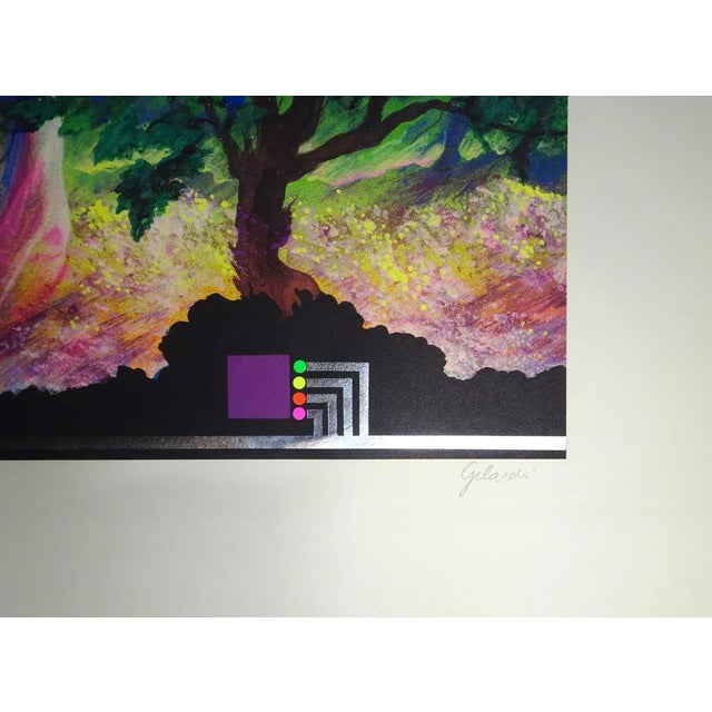 Illustration 4 From ''Inverosimile'' is a beautiful original lithograph on Graphia paper realized by Piero Gilardi in...