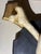 Hand Sculpted, Carved and Parcel Gilt Skull and Crossbones Memento Mori Mounted on a Decorative Plaque For Sale - Image 9 of 11