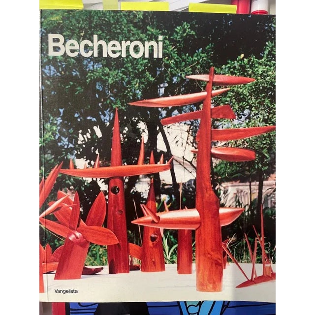 Elvio Becheroni, Totem, Walnut Sculpture, in Very Good conditions. Designed 1980 to 1989 This piece has an attribution...