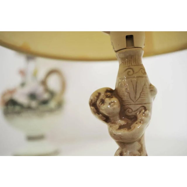 Floral Table Lamps from Abat Jour, 1950s, Set of 2 For Sale - Image 12 of 18