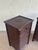 Ornamental & Decorative Materials Pair Vintage British Colonial Faux Burnt Bamboo & Cane Nightstands For Sale - Image 7 of 12