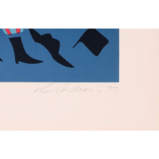 Robert Indiana (1928-2018) Jenny Reefer, 1977 Screenprint in colors on Arches paper from the portfolio Mother of Us All,...