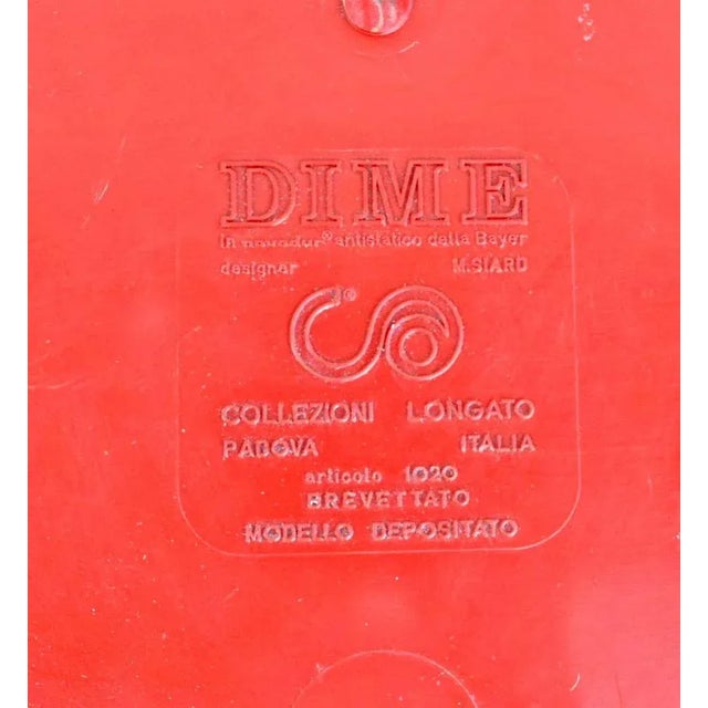 1960s Italian Cube Pouf with Dime Model Cushion by Marcello Siard for Longato, 1960s For Sale - Image 5 of 6