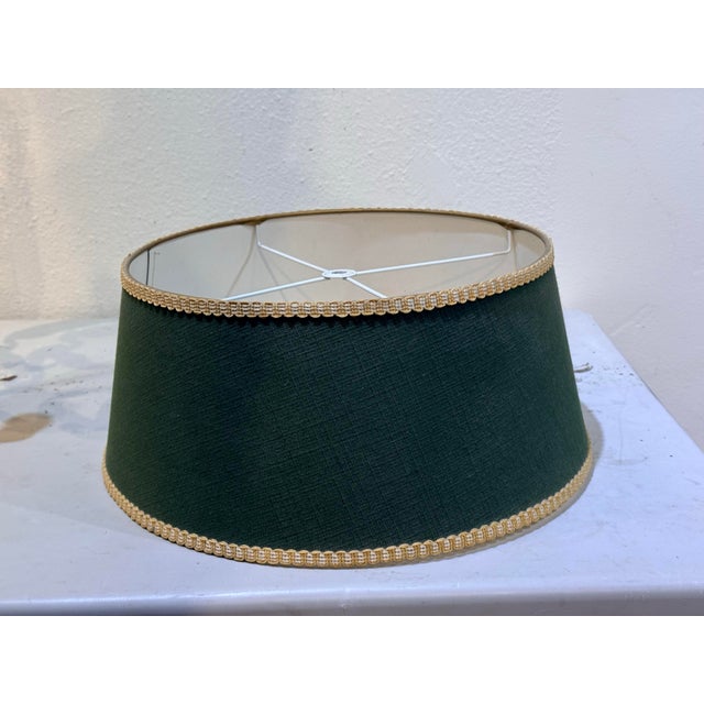 Mid 20th Century Mid 20th Centuty Swan Form French Empire Style Brass Bouilotte Table Lamp For Sale - Image 5 of 12