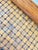 1970s Vintage Primitive Handcrafted Bamboo Wood & Woven Splint Tray For Sale - Image 5 of 11