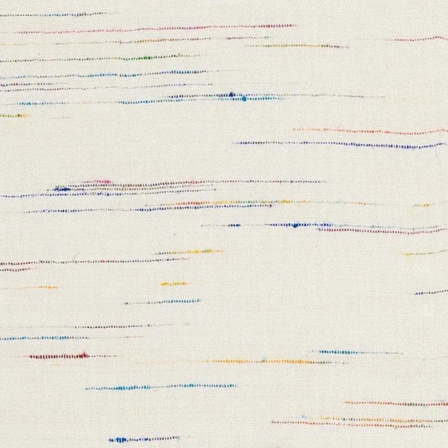 This slubby weave of twisted, multi-colored, silk-blend yarns has a lovely hand and just the right mix of random, textural...