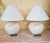 Postmodern Vintage 1980s Postmodern Sculptural Ceramic Table Lamps – a Pair For Sale - Image 3 of 18