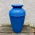 This is a fabulous and LARGE Periwinkle-blue floor vase / umbrella stand / cane holder made by the RRP Company. Their...