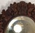 Black Forest Oval Beveled Mirror With Hand Carved Frame (H 25 1/2 X W 20 1/2) For Sale In Austin - Image 6 of 10