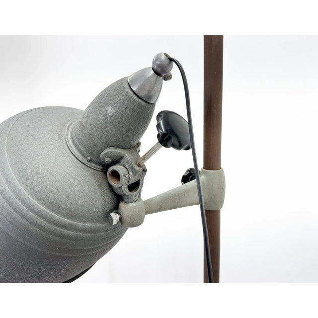 Metal Mid-Century Italian Photo Film Studio Floor Spot Light Lamp, 1960s For Sale - Image 7 of 12