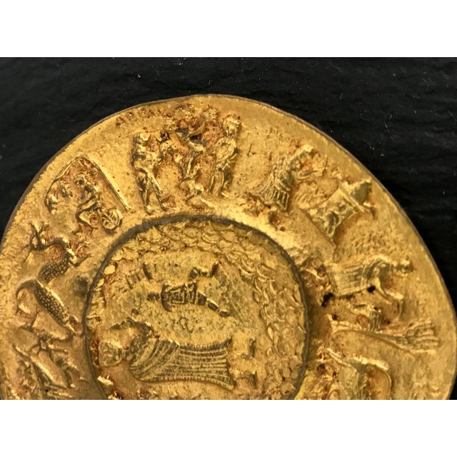 Gilt Bronze Brooch by Line Vautrin For Sale In Atlanta - Image 6 of 8