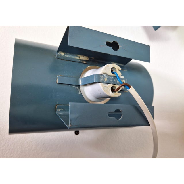 Nx45 Wall Lightss attributed to Louis Kalff for Philips, 1960s, Set of 2 For Sale - Image 11 of 13