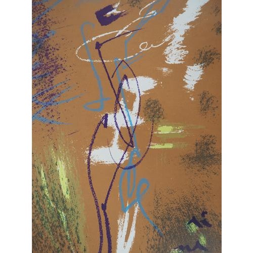 Andre Mason, Water Nymph, 1964, Lithograph For Sale - Image 3 of 5