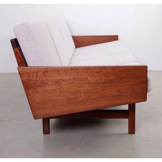 Walnut 4-Seat Sofa by Arden Riddle, USA, 1967 For Sale - Image 3 of 7