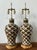 Bunny Williams Home Vintage Regency Bunny Williams “Chicken Feathers” Glazed Ceramic Lamps - A Pair For Sale - Image 4 of 11