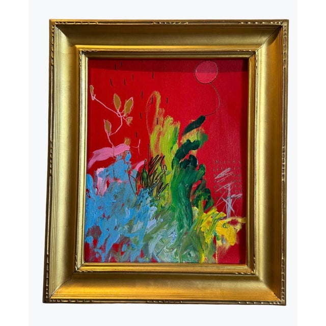 2023 Original Ak Hardeman Painting, Framed For Sale In Houston - Image 6 of 6