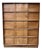 Refinished Mid Century Modern Five-Drawer Highboy Dresser by Heywood Wakefield Circa 1950s For Sale