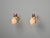 Metal Mid-Century Modern Italian Wall Lamps, 1950s, Set of 2 For Sale - Image 7 of 9
