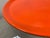 Ceramic Plate Glazed in Orange and Black by Lenci Torino, 1960s For Sale - Image 6 of 14