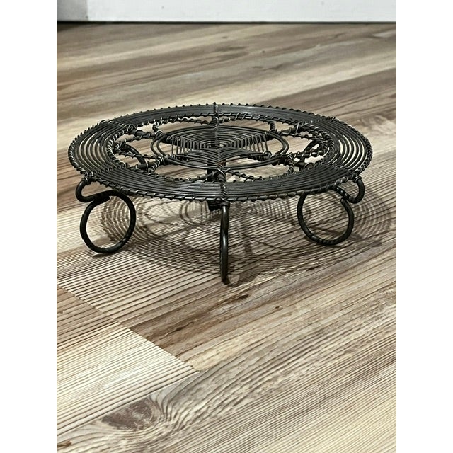 Mid 20th Century Vintage Metal Wire Cooling Rack For Sale - Image 5 of 6