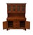 Tell City Solid Hard Rock Maple Colonial Style 52" Buffet W. China Cabinet 8390 - #48 Andover Finish For Sale - Image 4 of 12