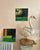 Abstract Modern Abstract Diptych on Canvas For Sale - Image 3 of 12