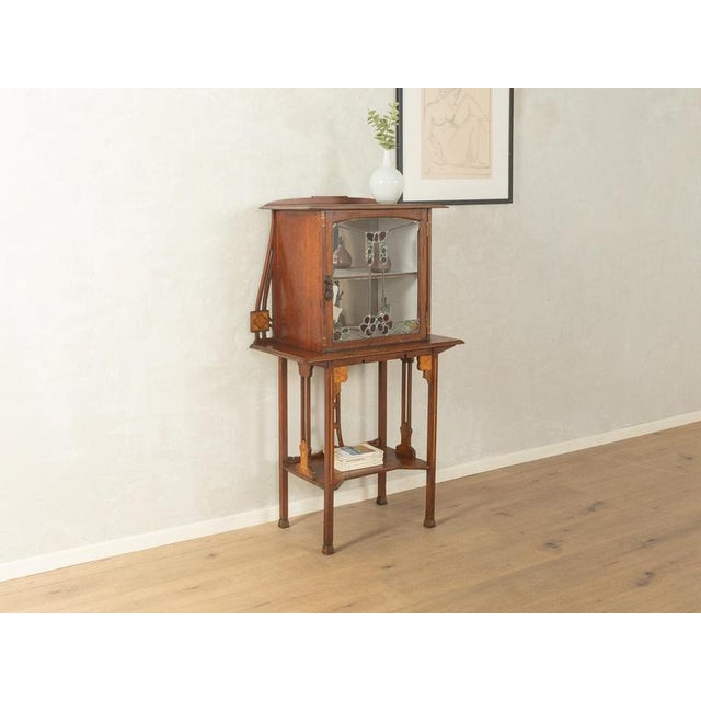 Art Nouveau Display Cabinet, 1900s For Sale - Image 3 of 8