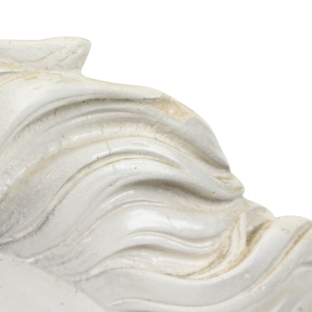Large Classical Greek Style Parthenon Horse Bust in Plaster For Sale - Image 9 of 17