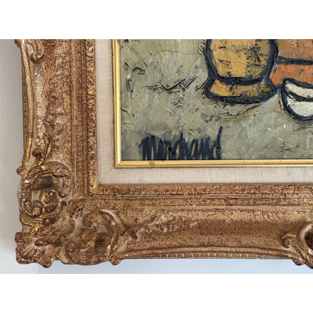 Mid-Century Modernist School of Paris Impasto Still Life by Philippe Marchand (18" X 15") For Sale In Los Angeles - Image 6 of 18