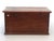 20th Century Anglo-Indian Carved Wood & Metal Storage Chest With Interior Till Box For Sale - Image 4 of 8