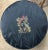 Pair of Vintage Rattan Counter Stools With Embroidered Aviary Seats For Sale - Image 11 of 11