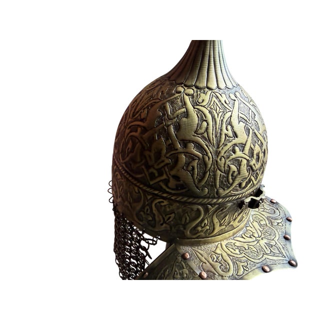 Hand-Forged Brass Armor Set For Sale - Image 11 of 13